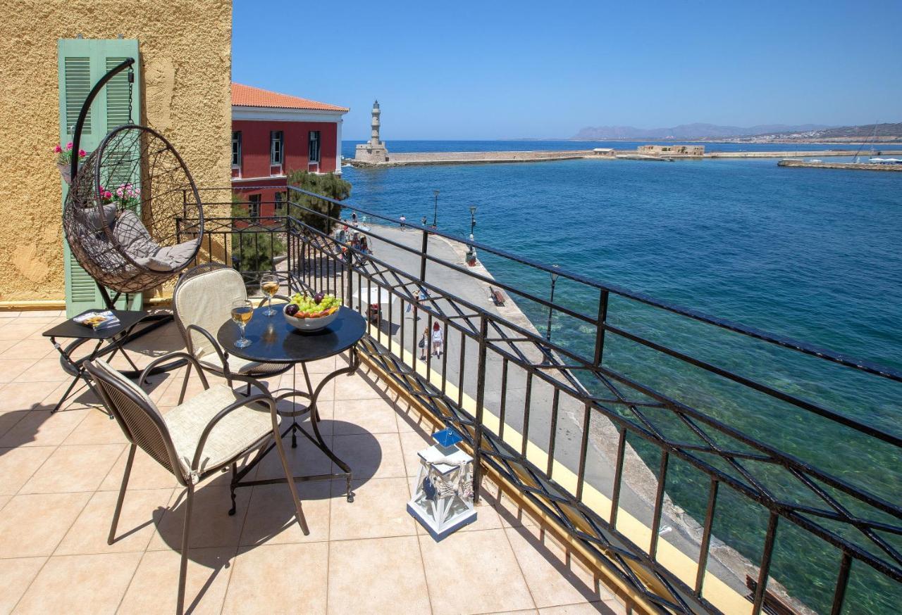 Апартаменты Casa Alba Seaview House Ханья Экстерьер фото