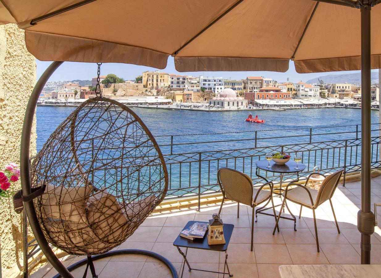 Апартаменты Casa Alba Seaview House Ханья Экстерьер фото
